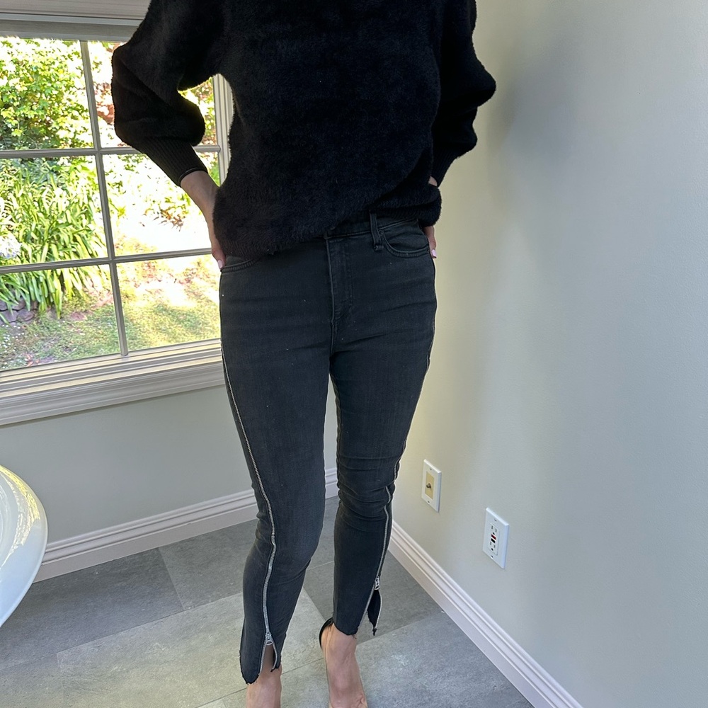 Frame Jeans with zippers